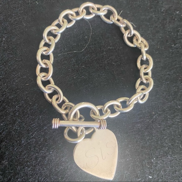 Tiffany style sterling silver bracelet - Picture 2 of 5